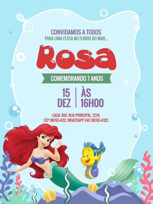 Convite De AniversÃ¡rio GrÃ¡tis Para Baixar Frozen